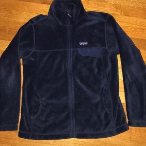Navy blue Patagonia zip-up